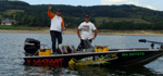 JEAN-LUC ET ALFREDO EN COMPETITION SUR LE LAC DE PANNECIERE